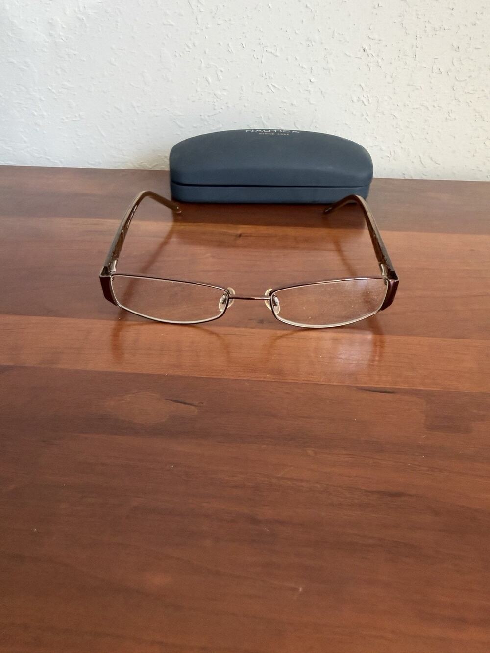 Ellen Tracy Levana Brown Eye Glasses Eyewear 135 mm Full Rim Frames Classic